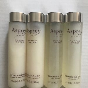 4x Ritz Carlton Asprey Shower Gel/Conditioner